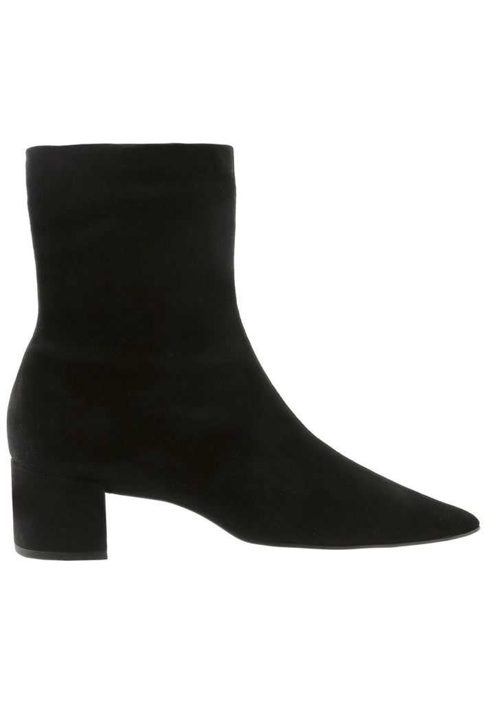 Högl Stiefelette Veloursleder Schwarz