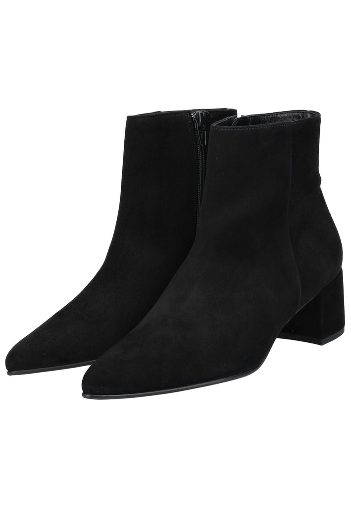 Högl Stiefelette Veloursleder Schwarz