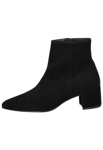Högl Stiefelette Veloursleder Schwarz