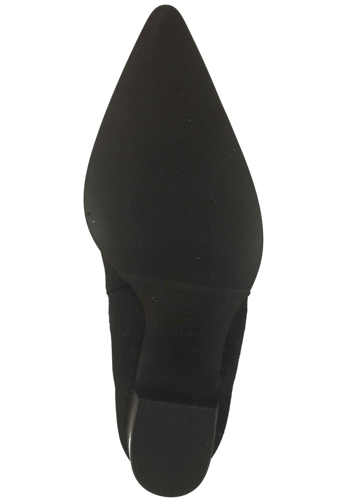 Högl Stiefelette Veloursleder Schwarz