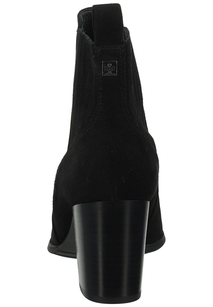 Högl Stiefelette Veloursleder Schwarz