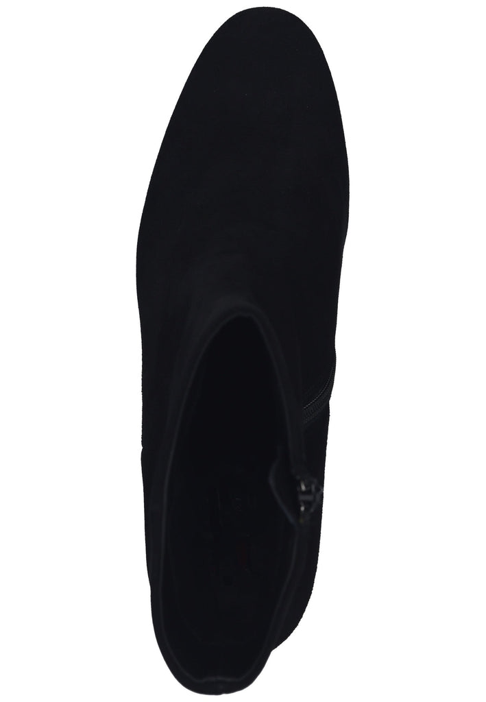 Högl Stiefelette Veloursleder Schwarz