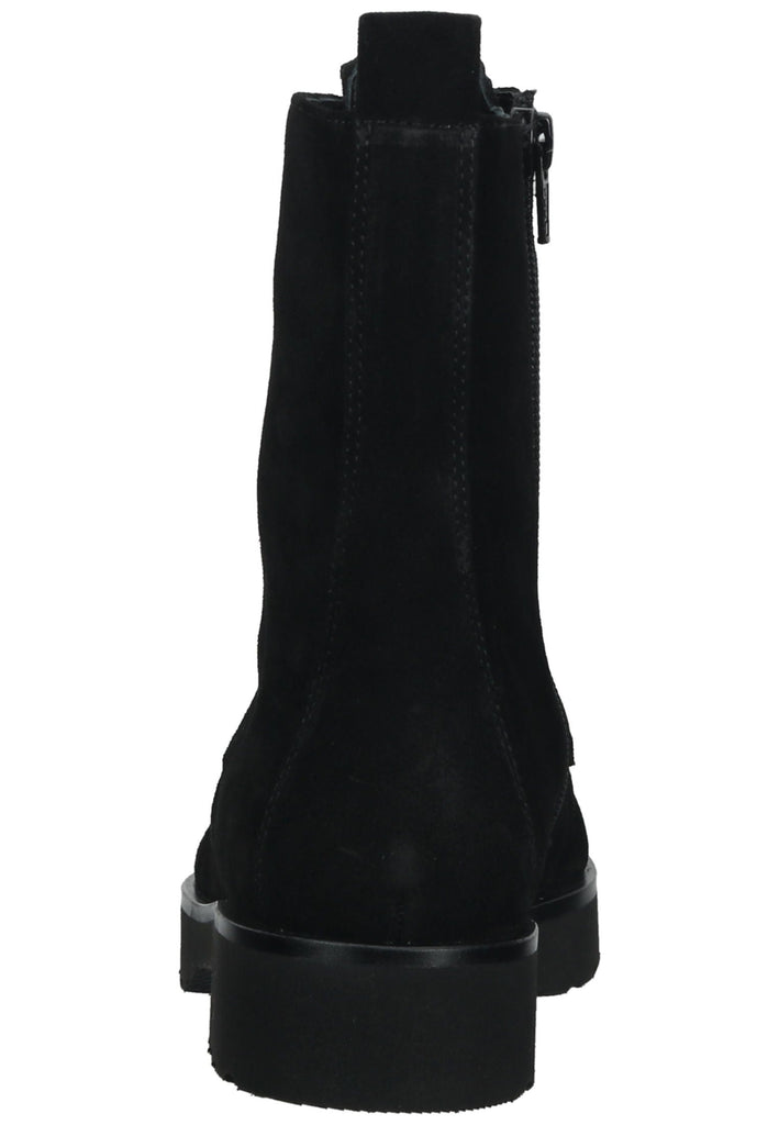 Högl Stiefelette Veloursleder Schwarz