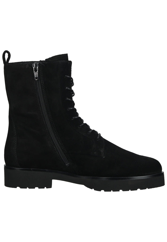 Högl Stiefelette Veloursleder Schwarz