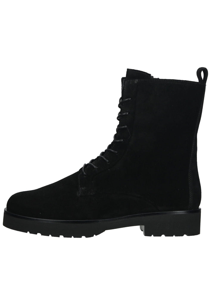 Högl Stiefelette Veloursleder Schwarz