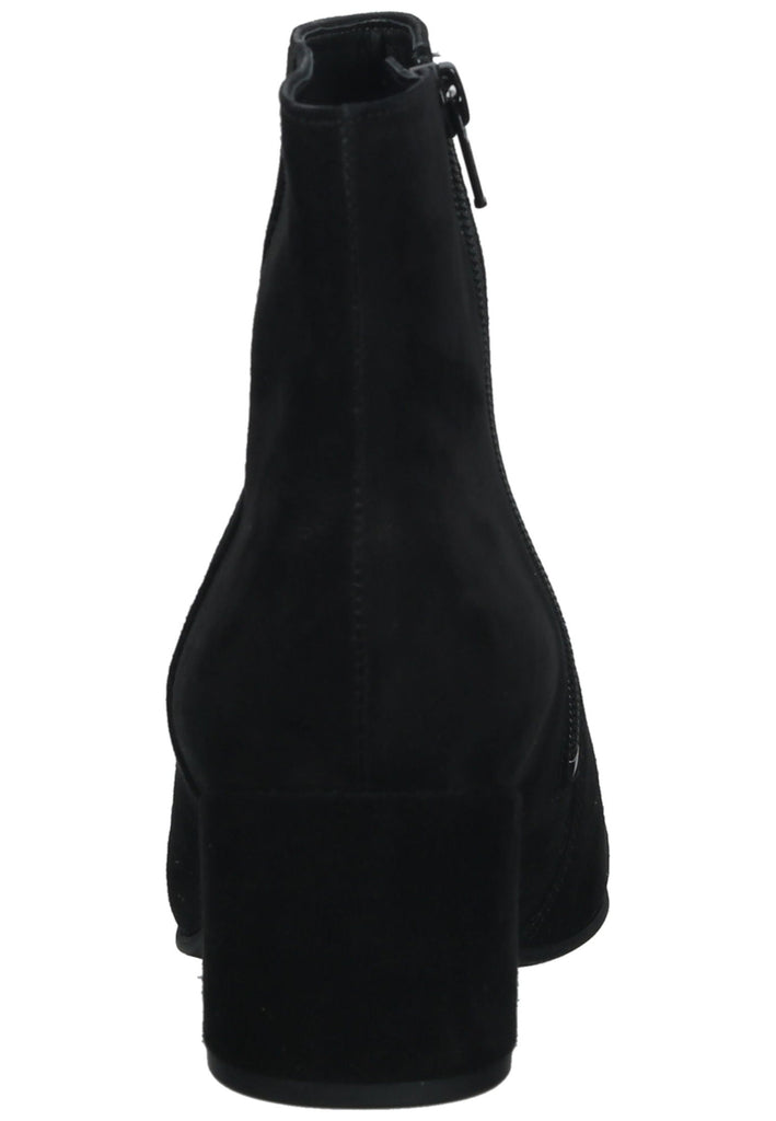 Högl Stiefelette Veloursleder Schwarz