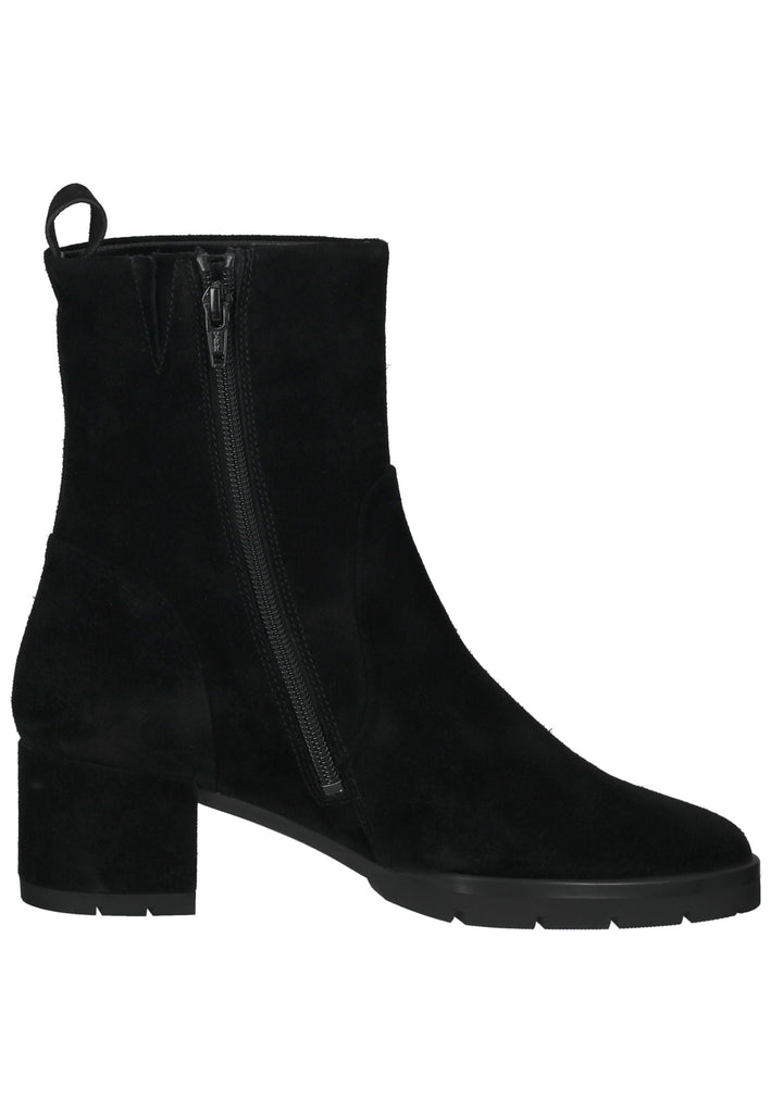 Högl Stiefelette Veloursleder Schwarz