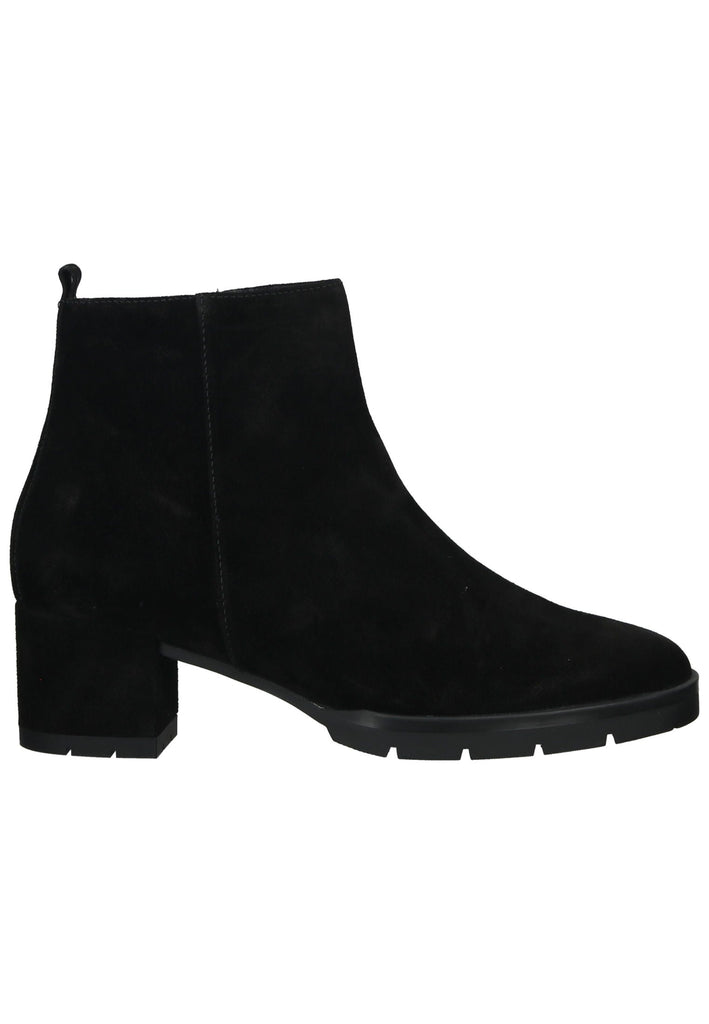 Högl Stiefelette Veloursleder Schwarz