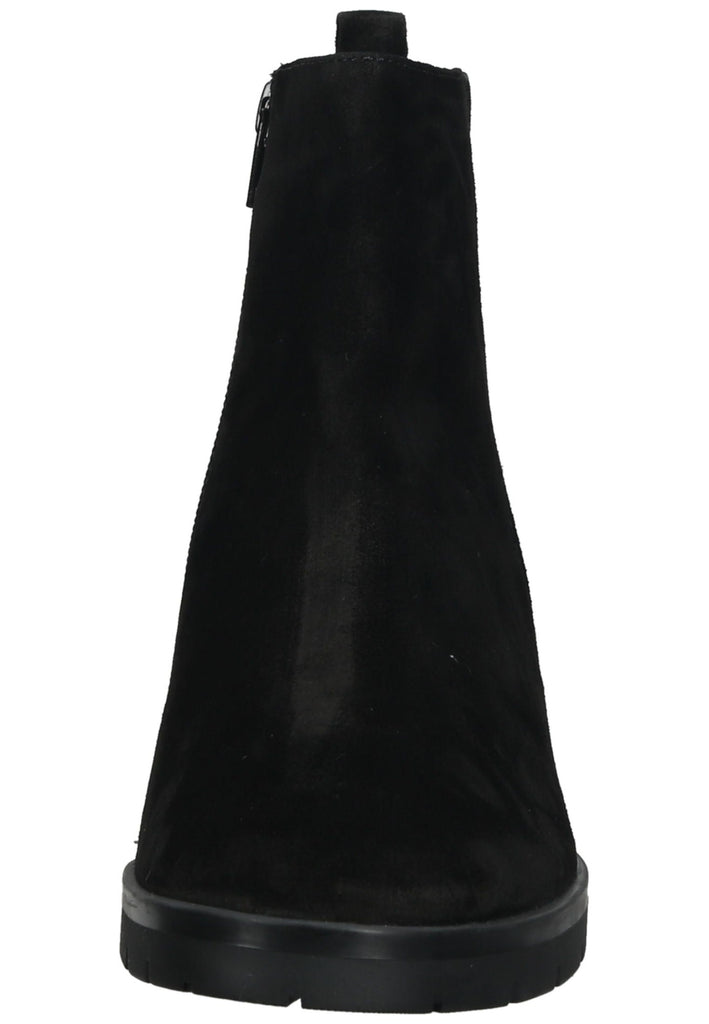 Högl Stiefelette Veloursleder Schwarz