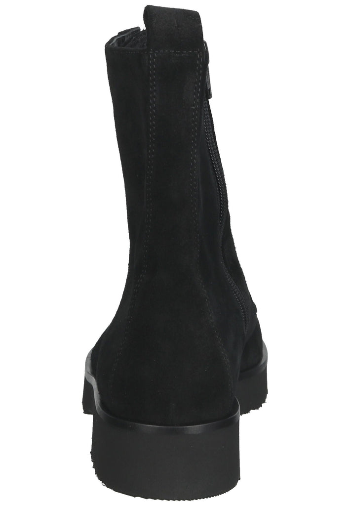 Högl Stiefelette Veloursleder Schwarz
