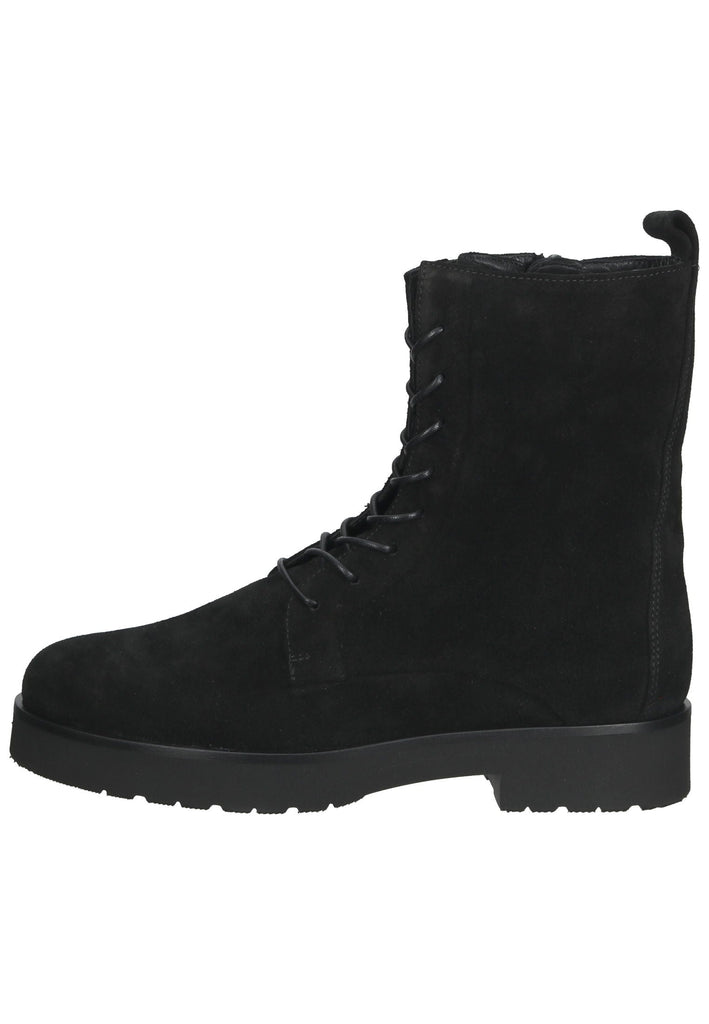 Högl Stiefelette Veloursleder Schwarz