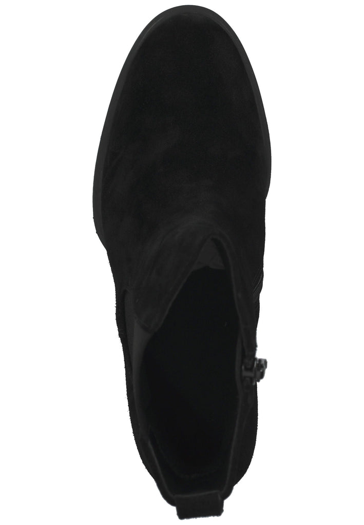 Högl Stiefelette Veloursleder Schwarz