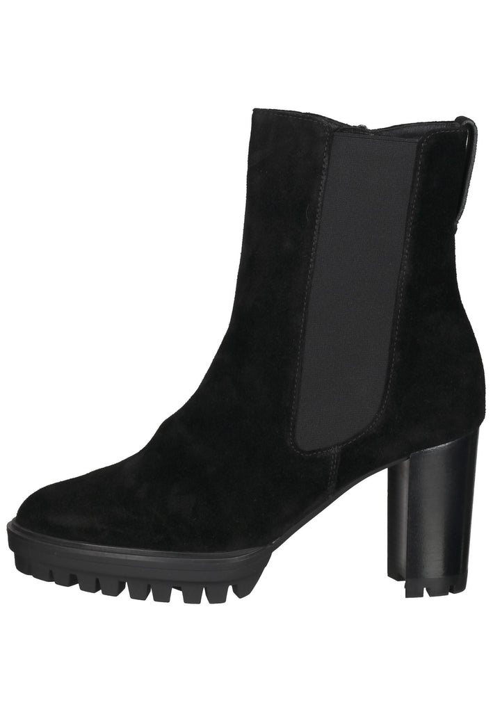 Högl Stiefelette Veloursleder Schwarz