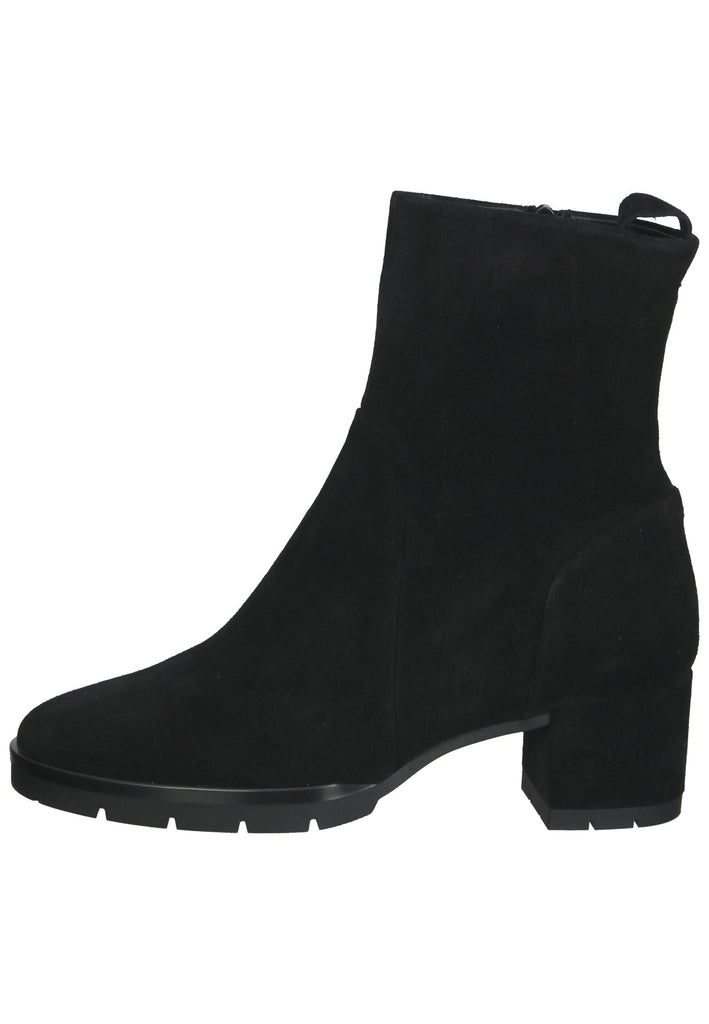 Högl Stiefelette Veloursleder Schwarz