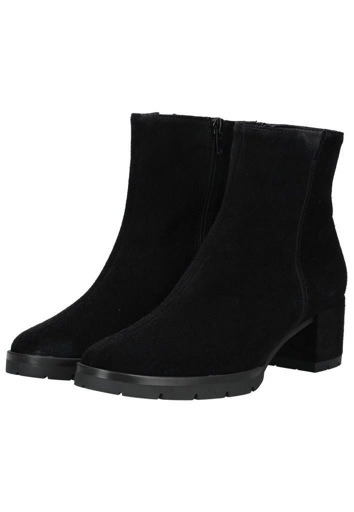 Högl Stiefelette Veloursleder Schwarz