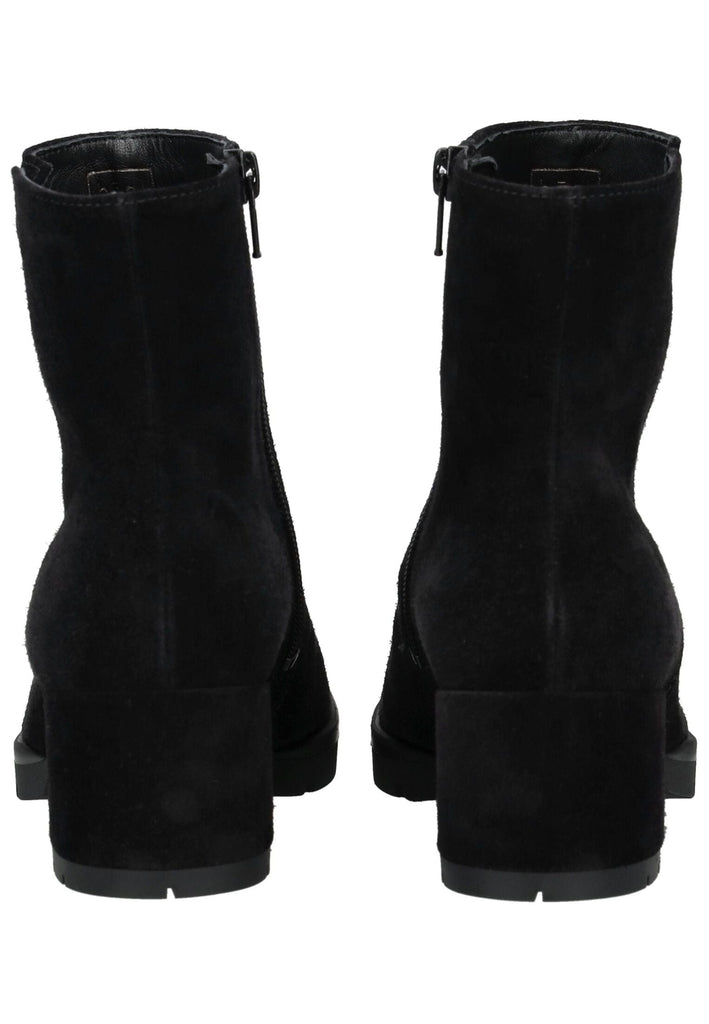 Högl Stiefelette Veloursleder Schwarz