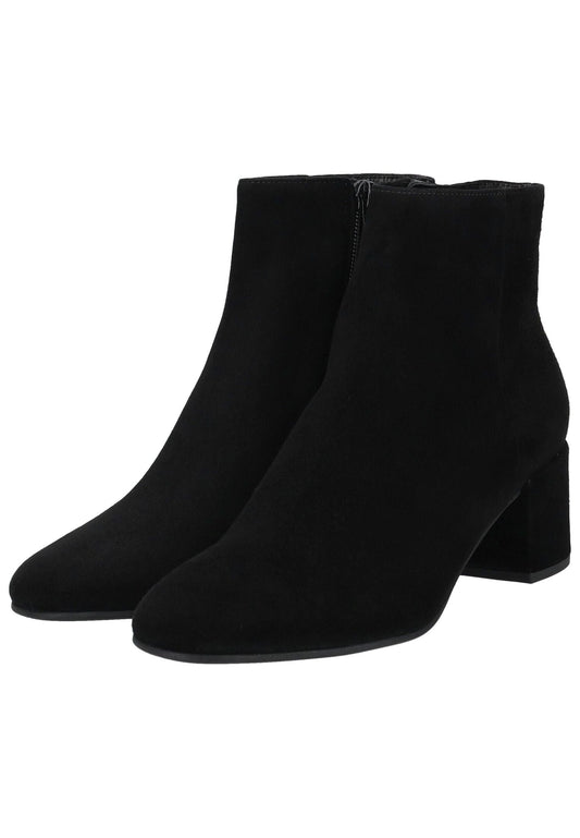Högl Stiefelette Veloursleder Schwarz