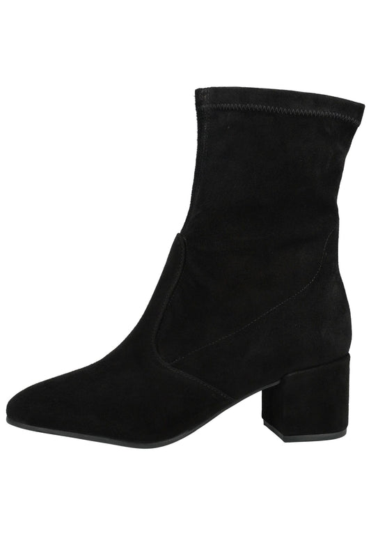 Högl Stiefelette Veloursleder Schwarz