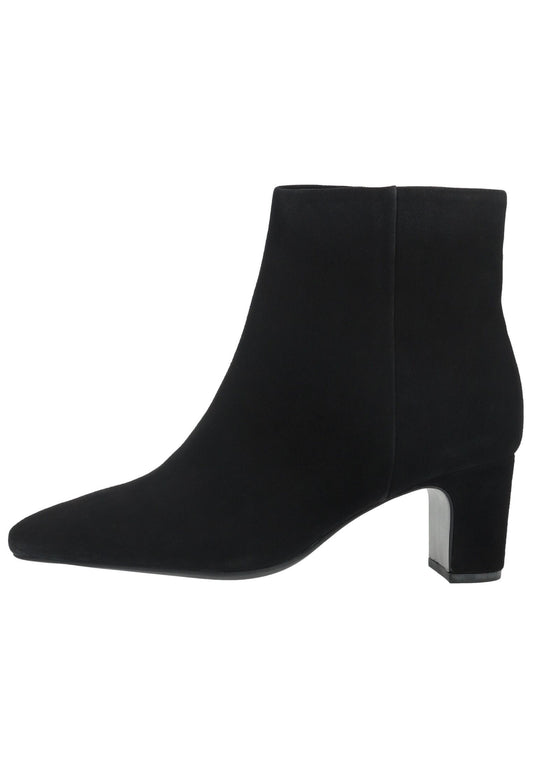 Högl Stiefelette Veloursleder Schwarz