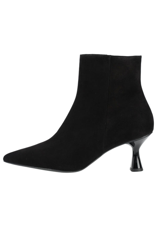 Högl Stiefelette Veloursleder Schwarz