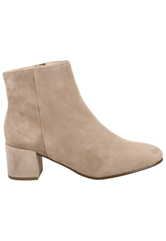 Högl Stiefelette Veloursleder Taupe