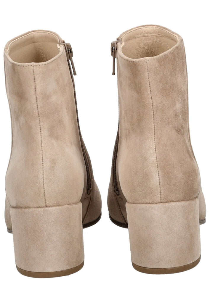 Högl Stiefelette Veloursleder Taupe