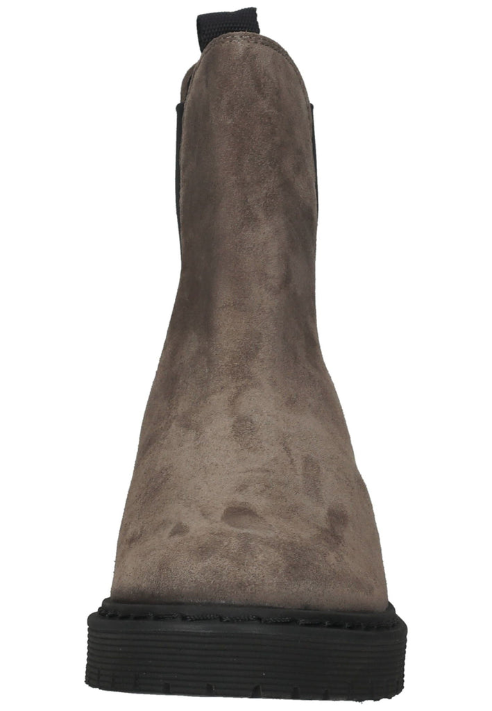 Högl Stiefelette Veloursleder Taupe