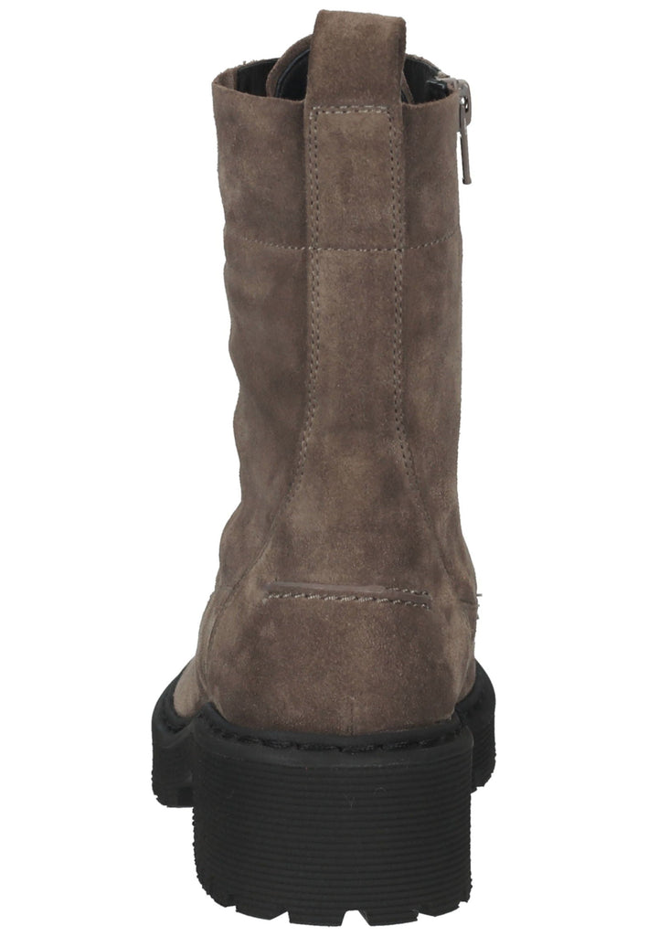 Högl Stiefelette Veloursleder Taupe