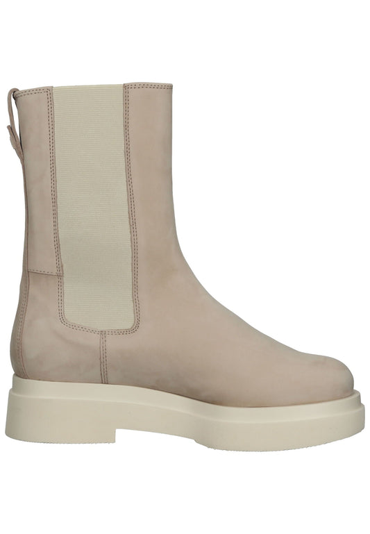 Högl Stiefelette Veloursleder Taupe