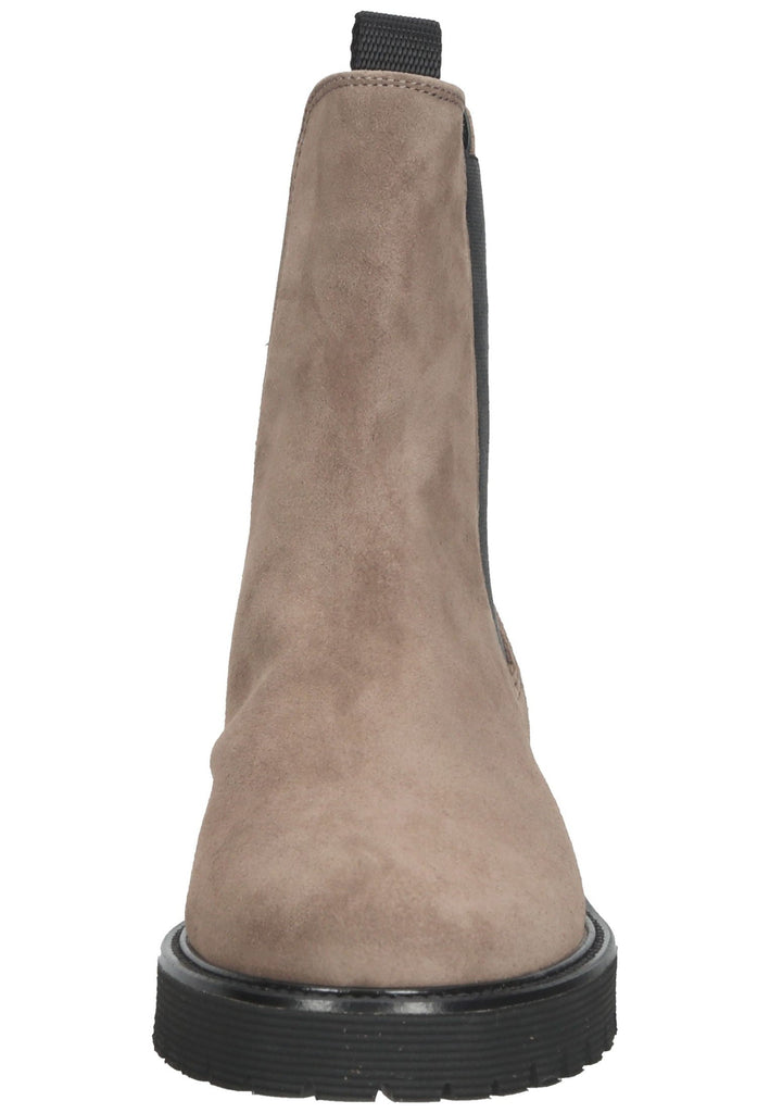 Högl Stiefelette Veloursleder Taupe