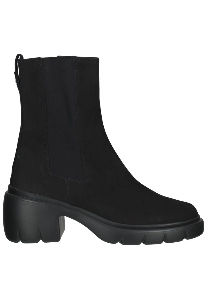 Högl Stiefelette Veloursleder/Textil Schwarz