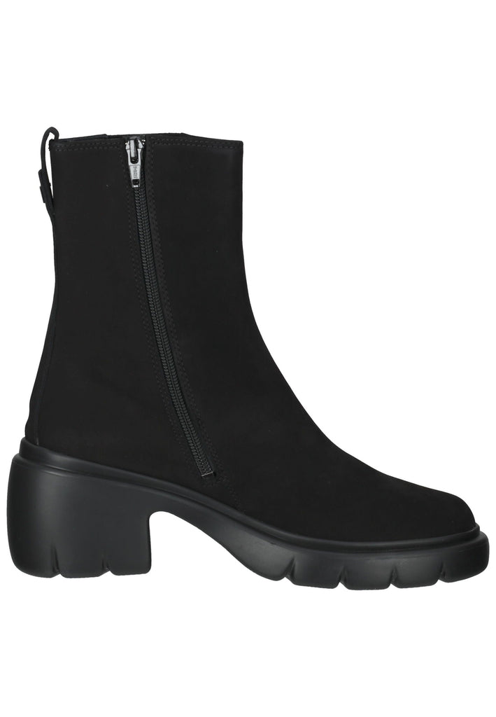 Högl Stiefelette Veloursleder/Textil Schwarz