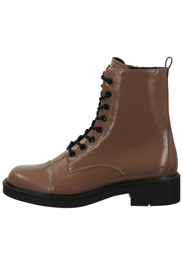 Stiefeletten Högl Stiefelette Leder Taupe Warmfutter