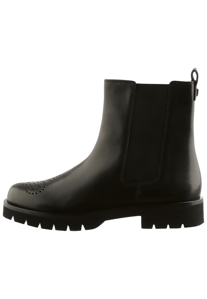 Stiefeletten Högl Stiefelette Leder/Textil Schwarz