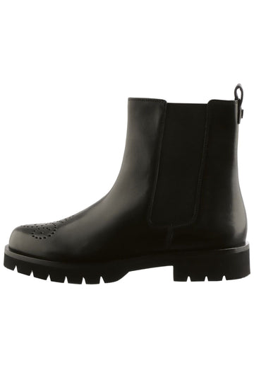 Stiefeletten Högl Stiefelette Leder/Textil Schwarz