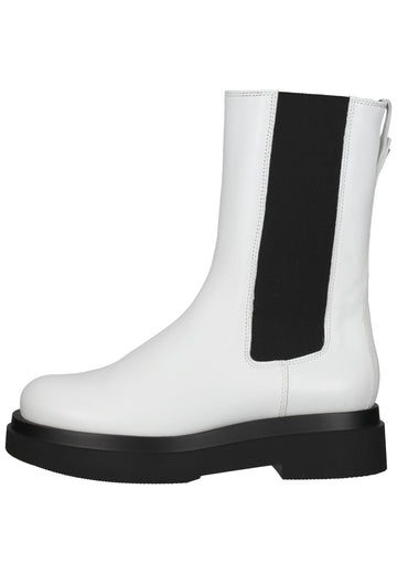 Stiefeletten Högl Stiefelette Leder Weiß