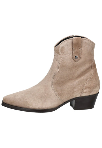 Stiefeletten Högl Stiefelette Veloursleder Taupe