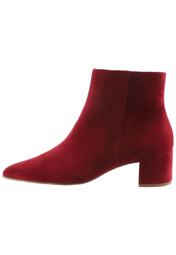 Stiefeletten Högl Stiefelette Veloursleder Weinrot