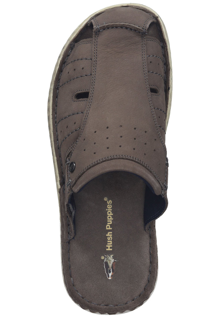 Hush Puppies Clogs Leder Braun