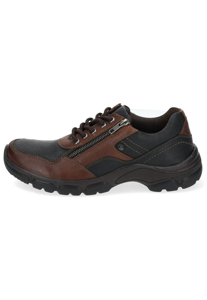 Halbschuhe Hush Puppies Halbschuhe Leder Dunkelbraun/Schwarz