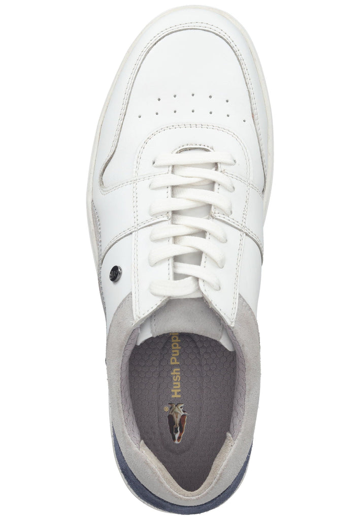 Hush Puppies Halbschuhe Leder Weiß/Blau