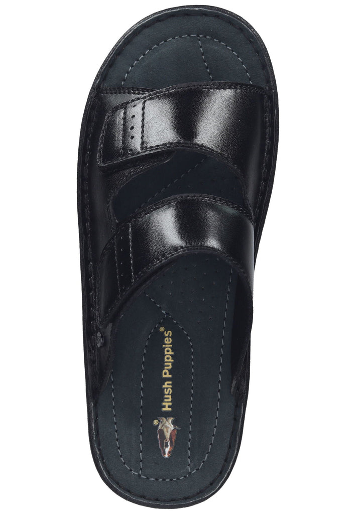 Hush Puppies Pantoletten Leder Schwarz