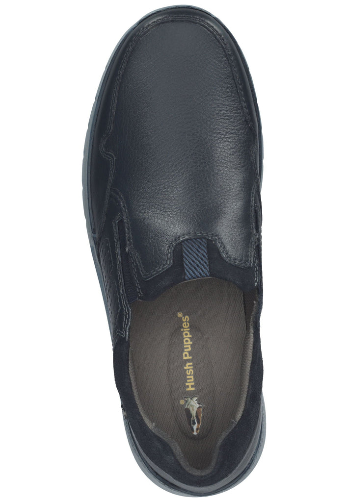 Hush Puppies Slipper Leder Dunkelgrau