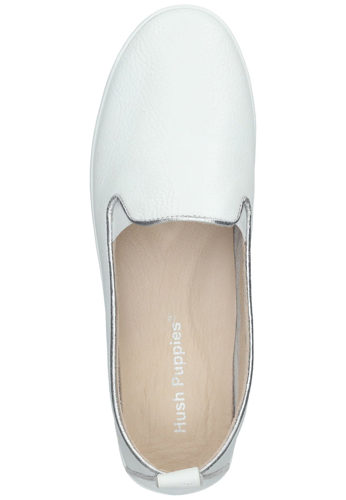 Hush Puppies Slipper Leder Weiß