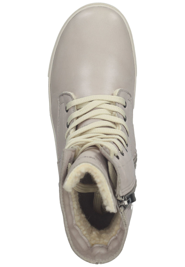 Hush Puppies Sneaker Leder Beige Warmfutter