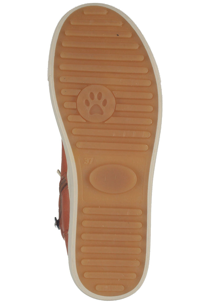 Hush Puppies Sneaker Leder Cognac Warmfutter