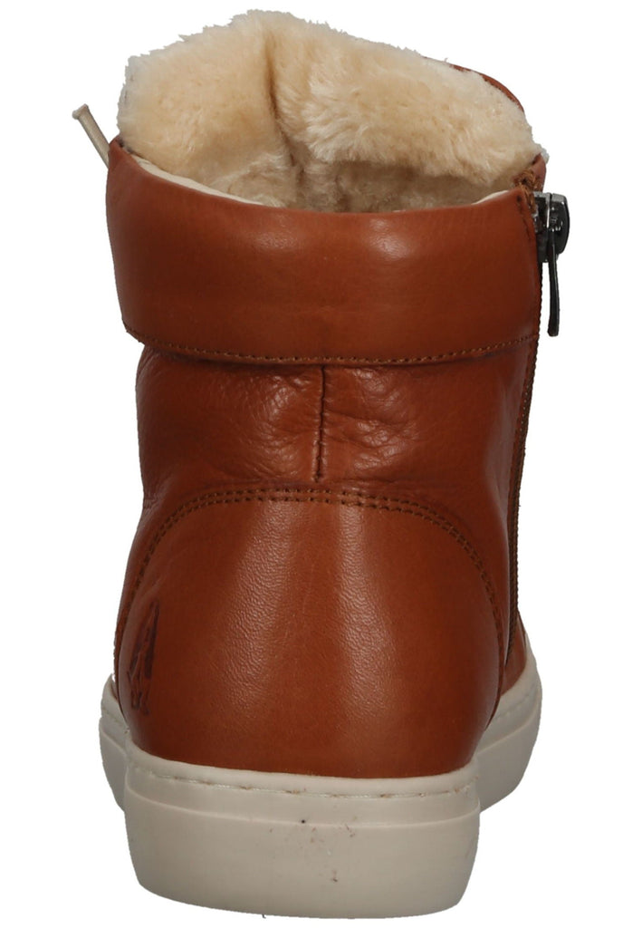 Hush Puppies Sneaker Leder Cognac Warmfutter