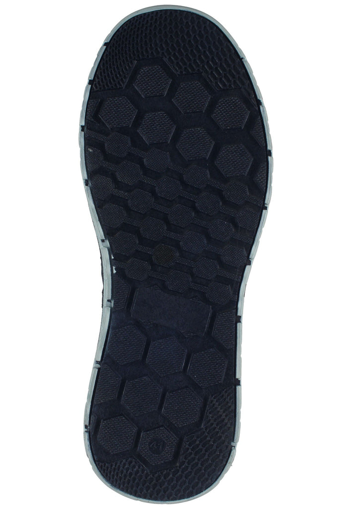 Hush Puppies Sneaker Leder Schwarz/Blau