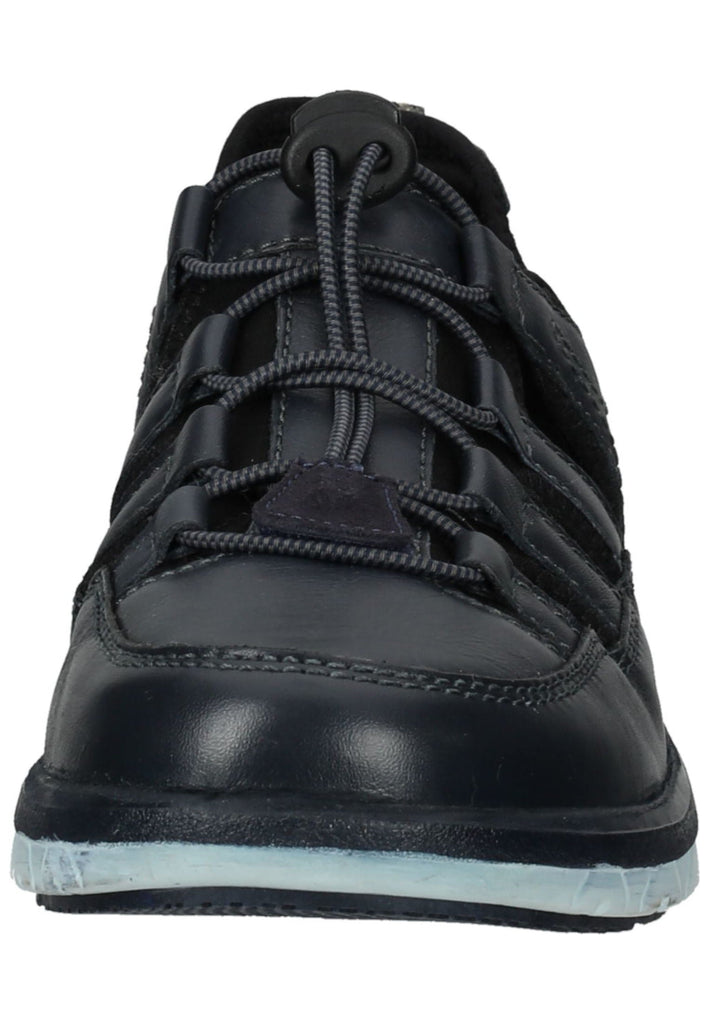 Hush Puppies Sneaker Leder Schwarz/Blau