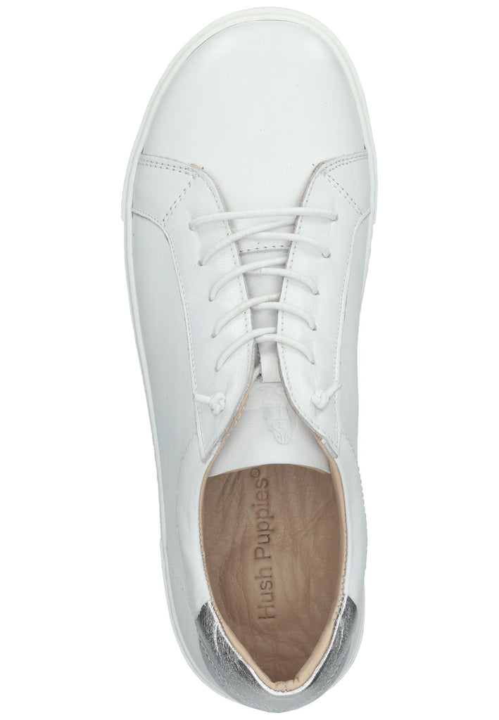 Hush Puppies Sneaker Leder Weiß